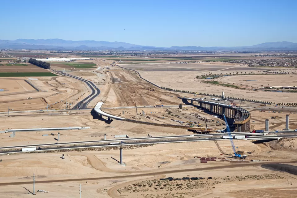Freeway Interchange Construction